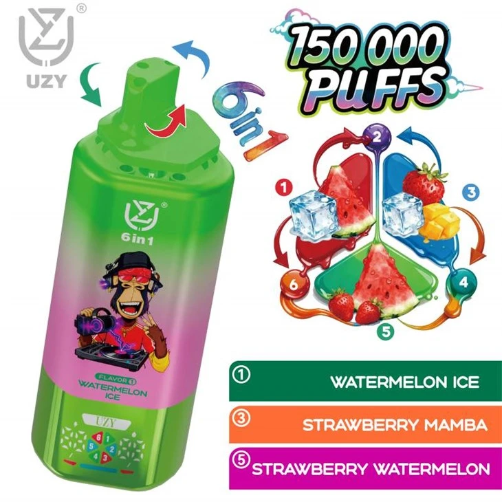 UZY 6 in 1 150K Puffs UZY 6 in 1 150K Puffs