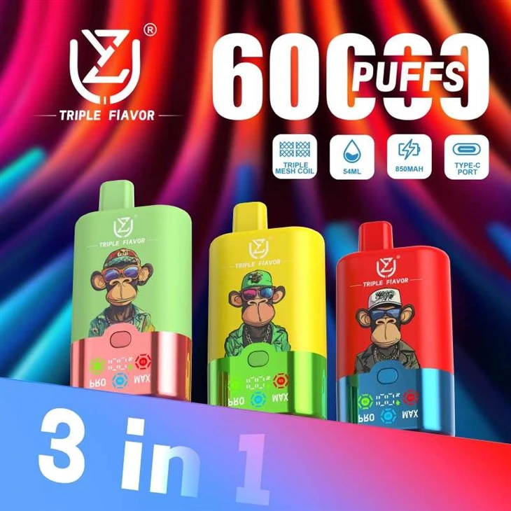 UZY TRIPLE FLAVOR 60000