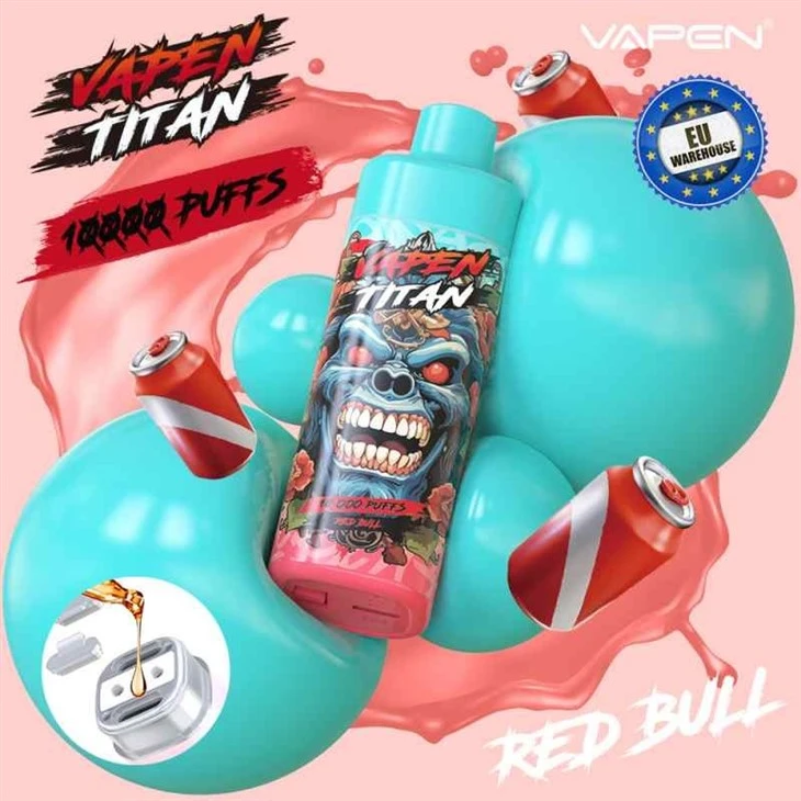 Red Bull_VAPEN TITAN 10000 Red Bull_VAPEN TITAN 10000