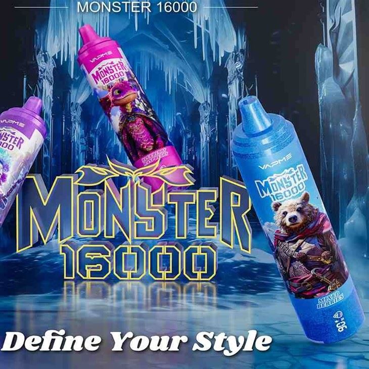 vapme monste 16000 puff vape
