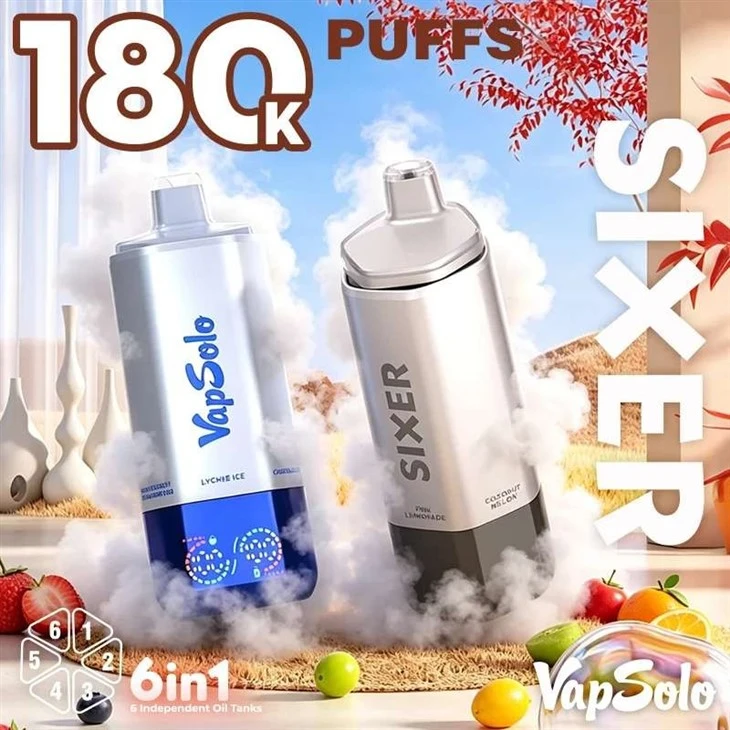 Vapsolo Sixer 180000 high quality Vapsolo Sixer 180000 high quality