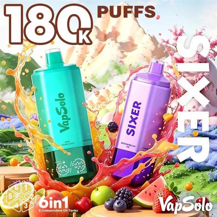 Vapsolo Sixer 180K high quality Vapsolo Sixer 180K high quality