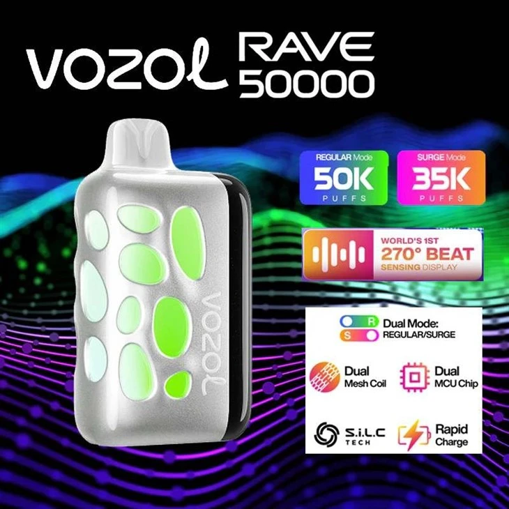VOZOL RAVE 50000 8