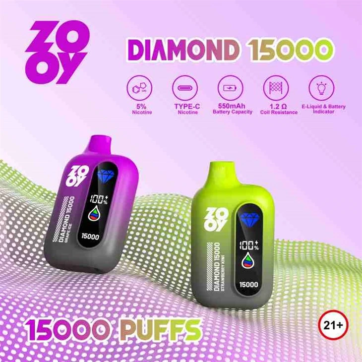 ZOOY DIAMOND 15K PUFFS